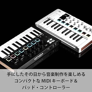 Amazon | ARTURIA MIDI キーボード コントローラー MiniLab 3 DB Amazon | ARTURIA MIDI キーボード コントローラー MiniLab 3 DB